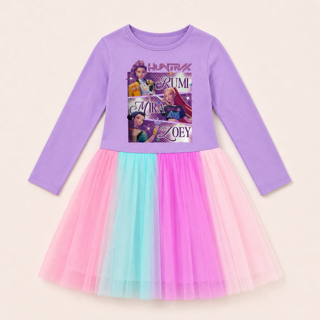 Rainbow Tulle Twirl Dress — 4829 Edition product view