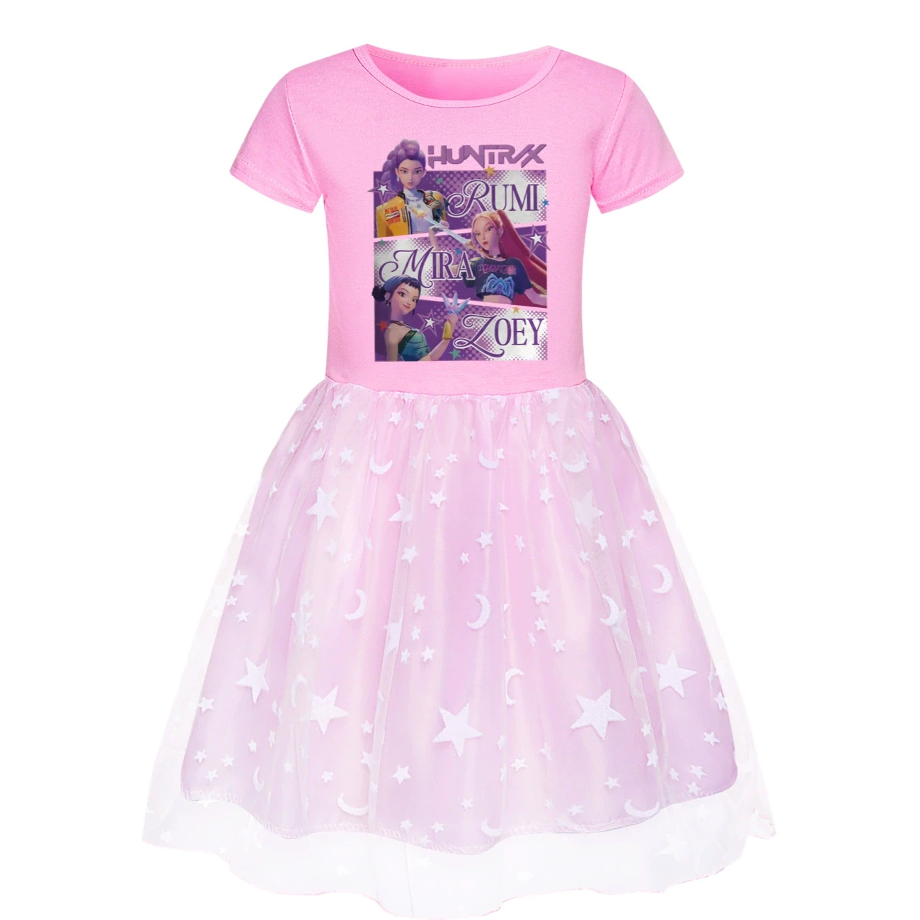 Rainbow Tulle Twirl Dress — 4829 Edition, Style 13 · Pink