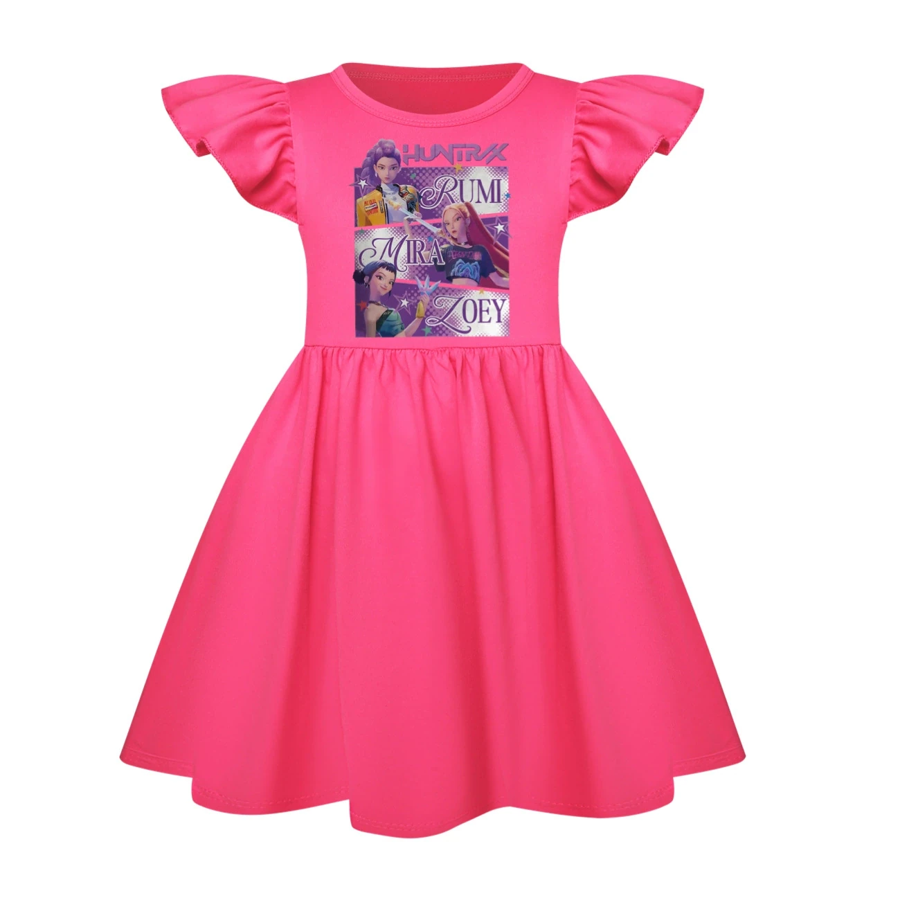 Ruffle-Hem Jersey Dress — 4829 Edition, Style 19 · Rose
