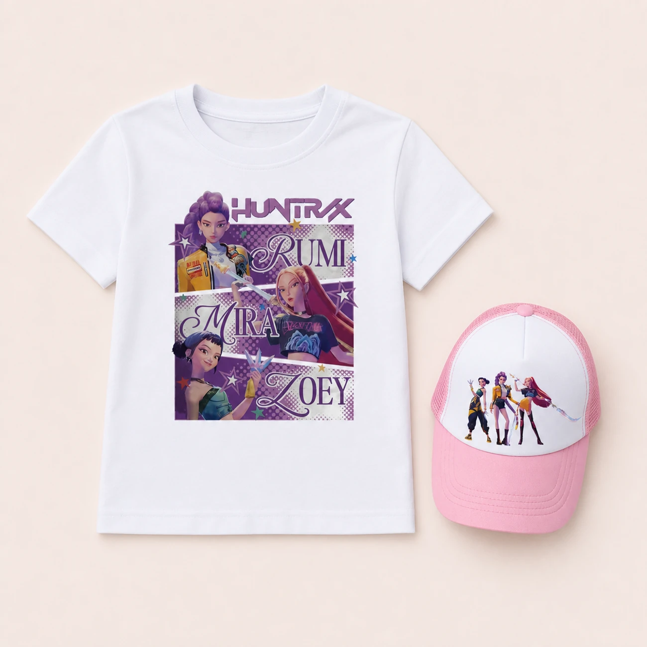 Graphic Tee & Sun Hat Set — 4829 Edition, clean product view
