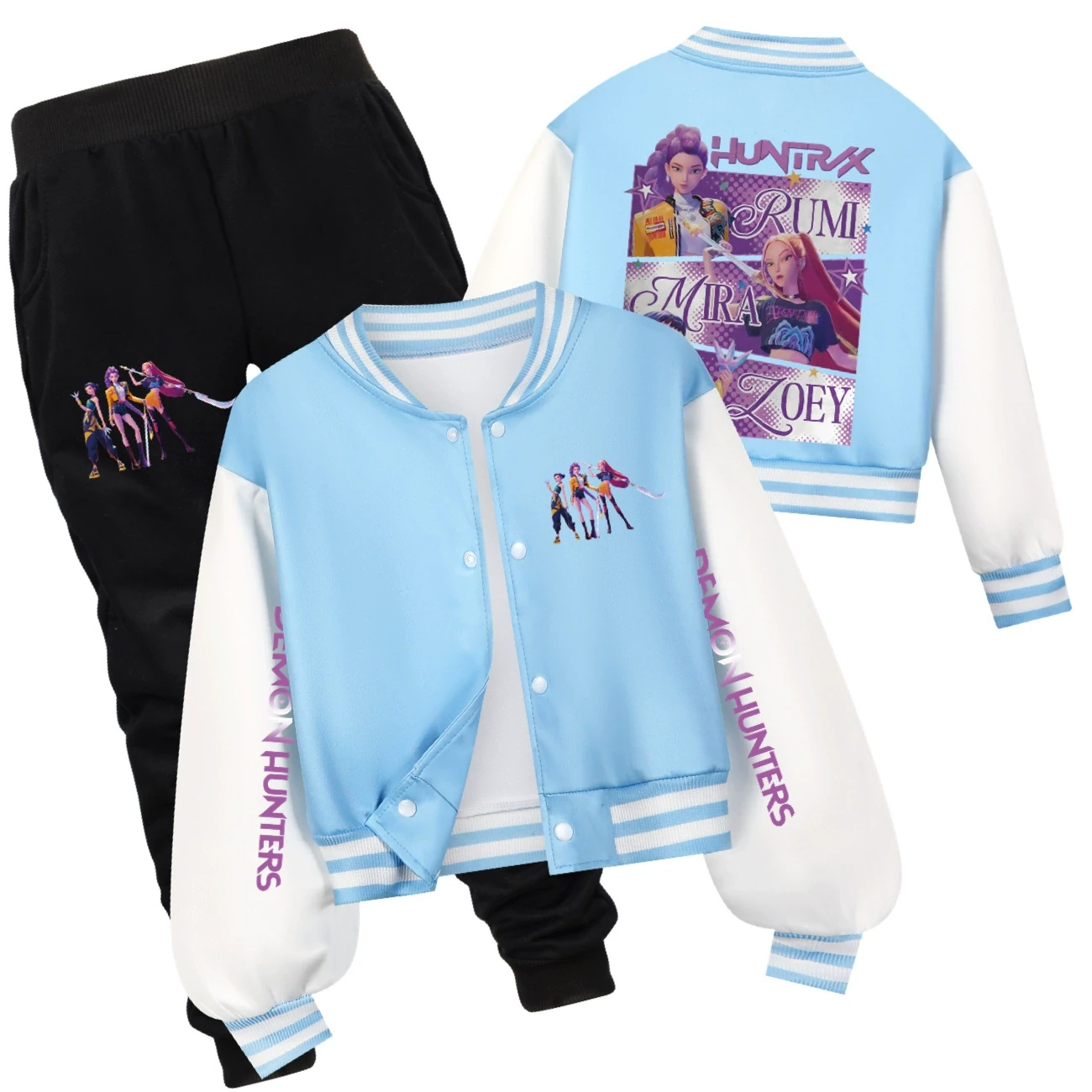 Playtime Varsity Layering Set — 4829 Edition 0542, Style 09 · Set · Light Blue