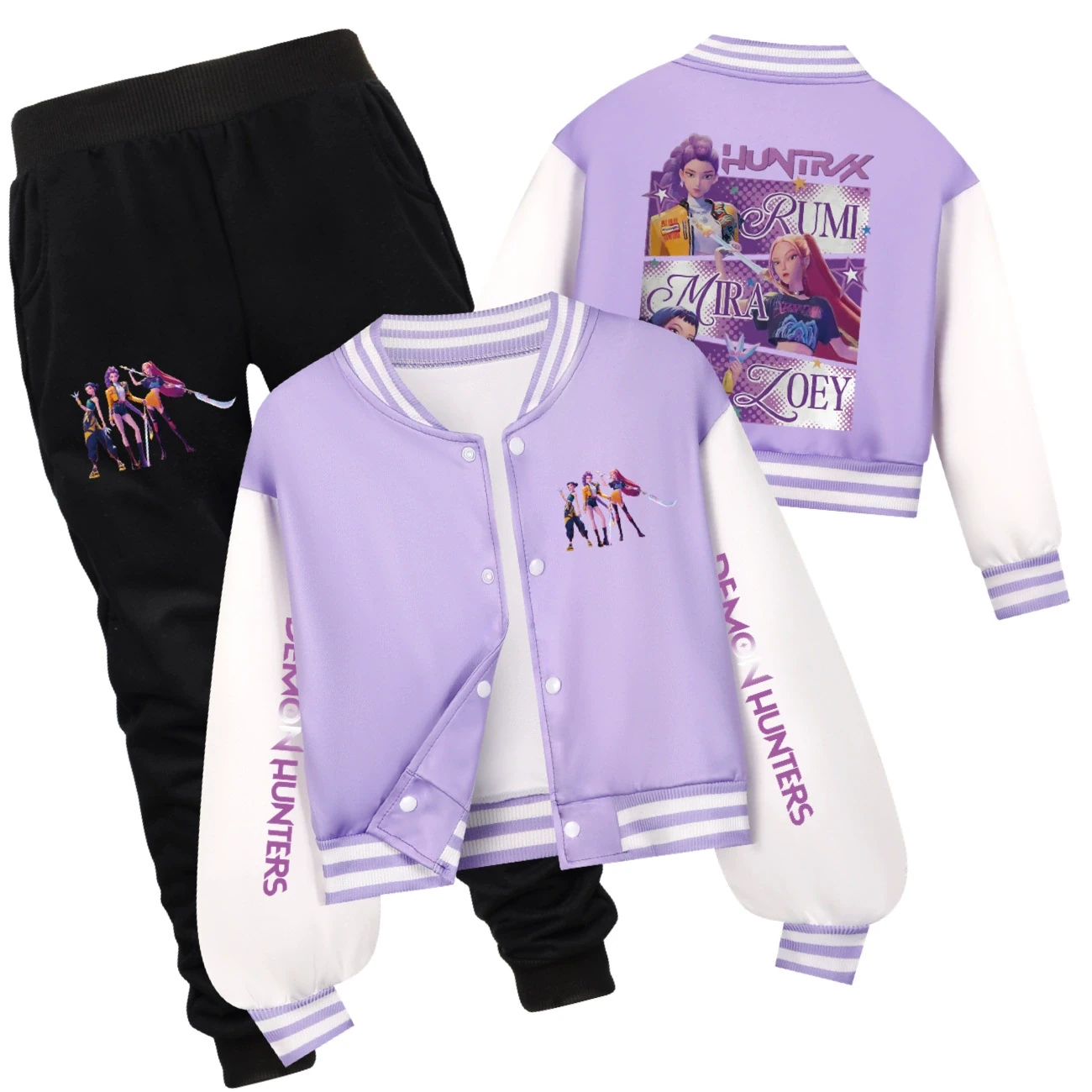 Playtime Varsity Layering Set — 4829 Edition 0542, Style 10 · Set · Purple