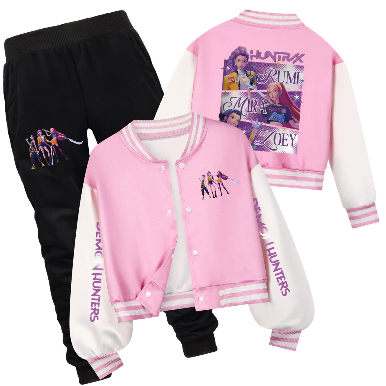 Playtime Varsity Layering Set — 4829 Edition 0542, Style 12 · Set · Pink