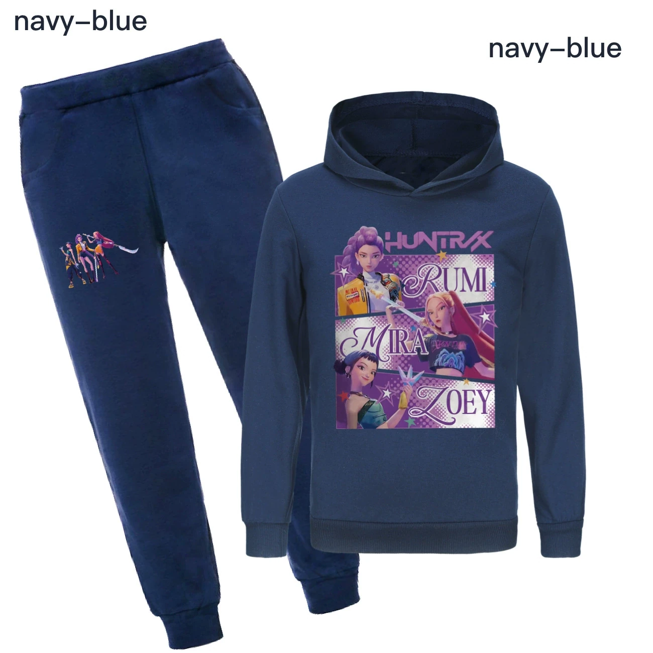 Classic Hoodie & Jogger Set — 4829 Edition 0913, Style 16 · Set · Royal Blue