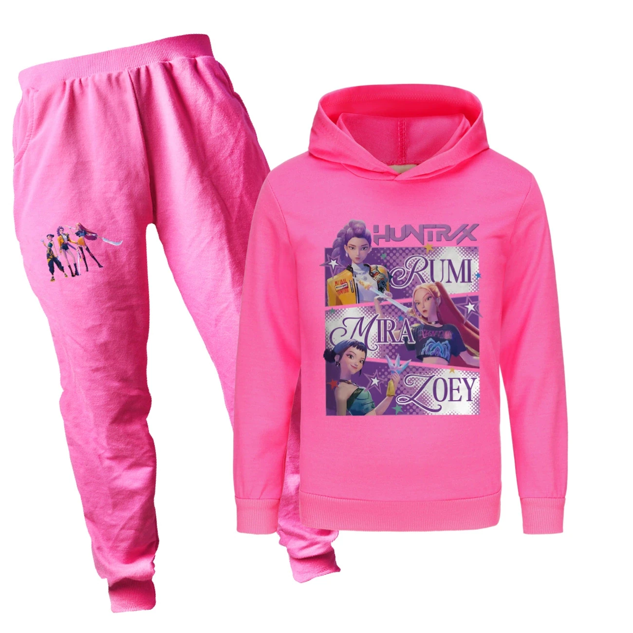 Classic Hoodie & Jogger Set — 4829 Edition 0913, Style 17 · Set · Rose