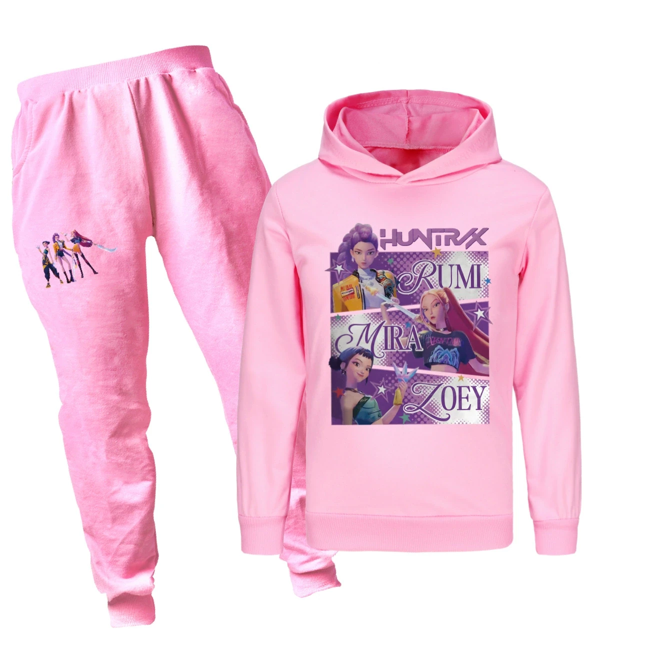 Classic Hoodie & Jogger Set — 4829 Edition 0913, Style 18 · Set · Pink