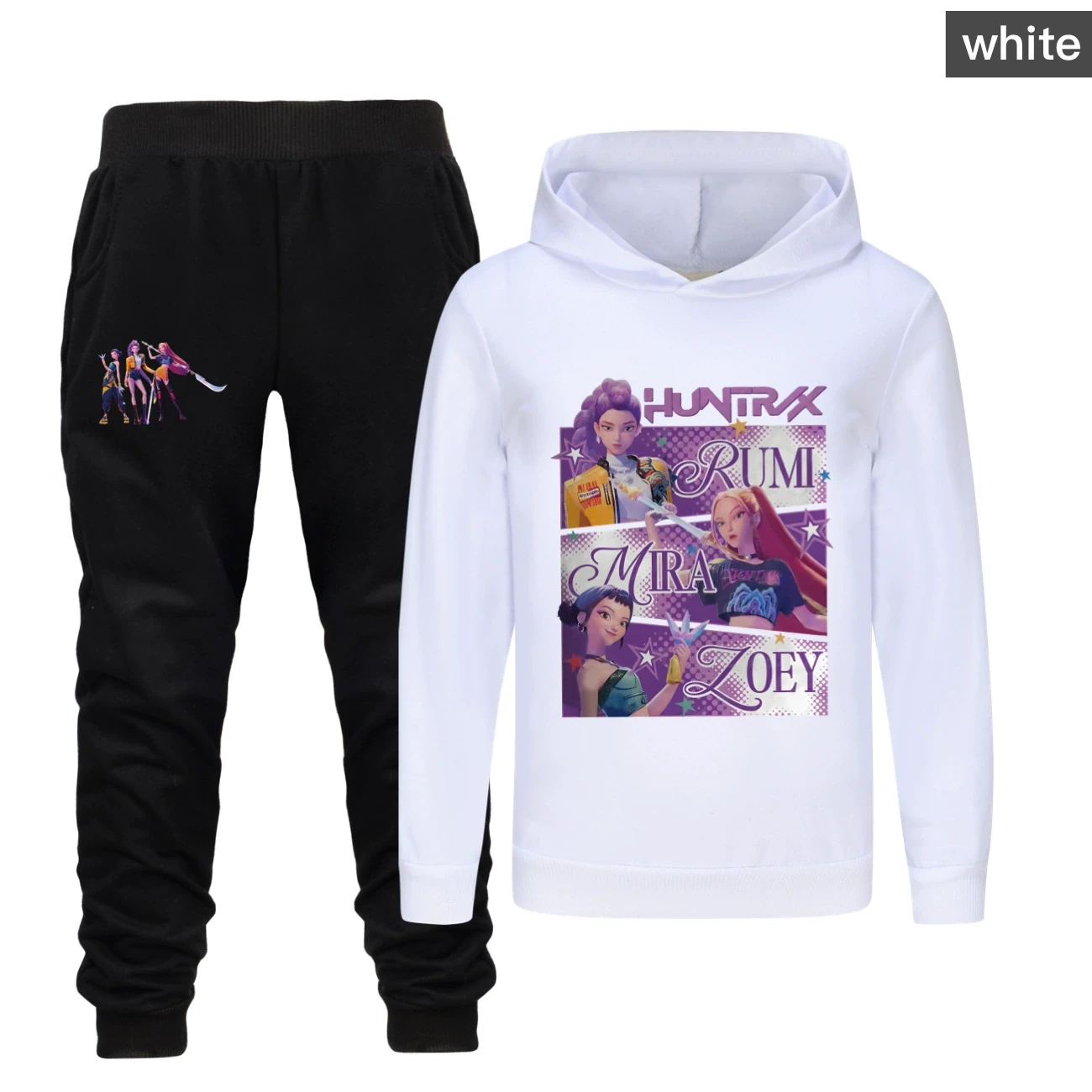Classic Hoodie & Jogger Set — 4829 Edition 0913, Style 19 · Set · White