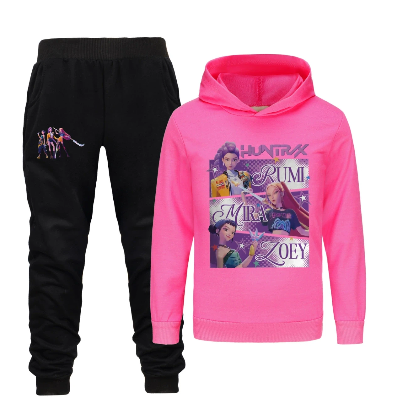 Classic Hoodie & Jogger Set — 4829 Edition 0913, Style 20 · Set · Rose