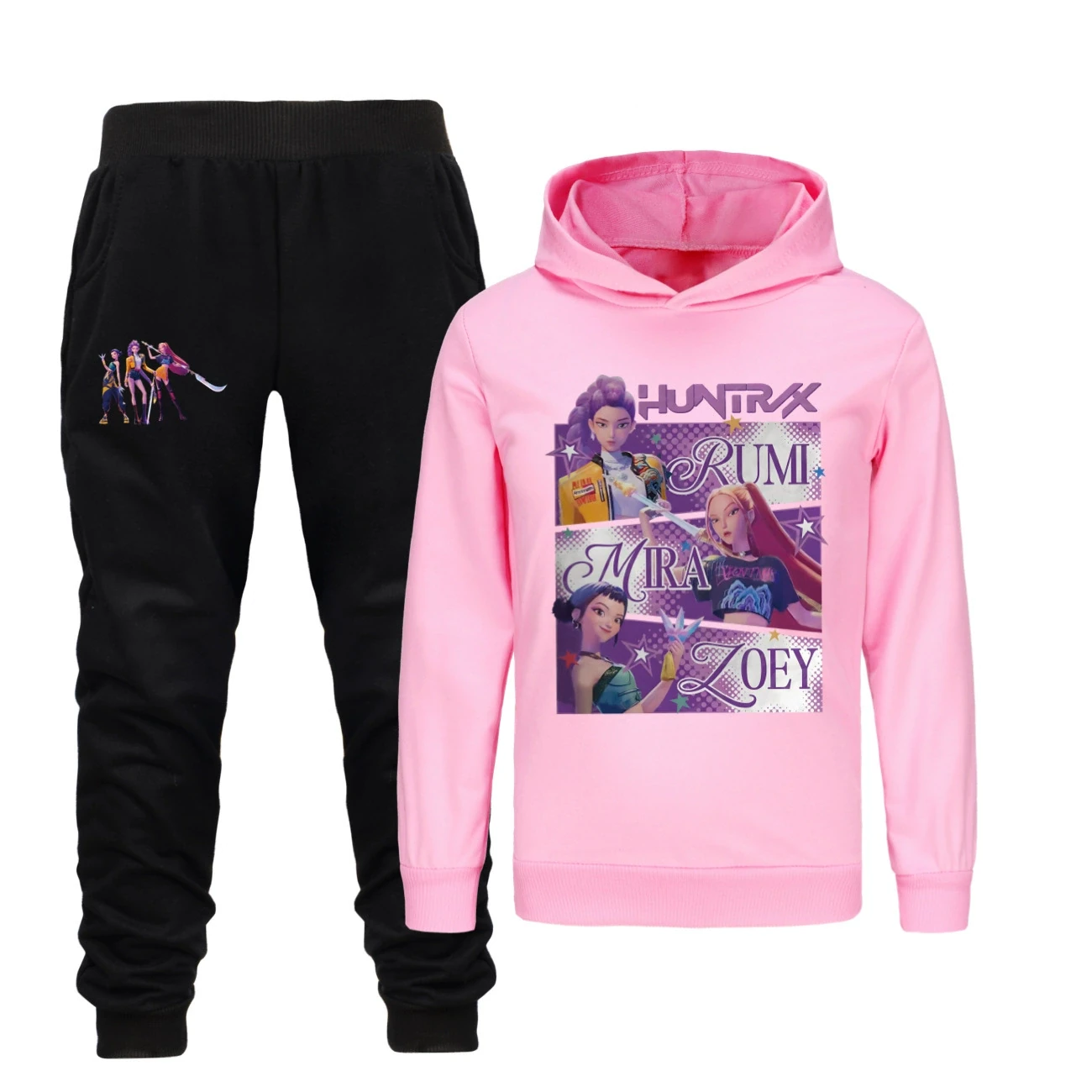 Classic Hoodie & Jogger Set — 4829 Edition 0913, Style 21 · Set · Pink