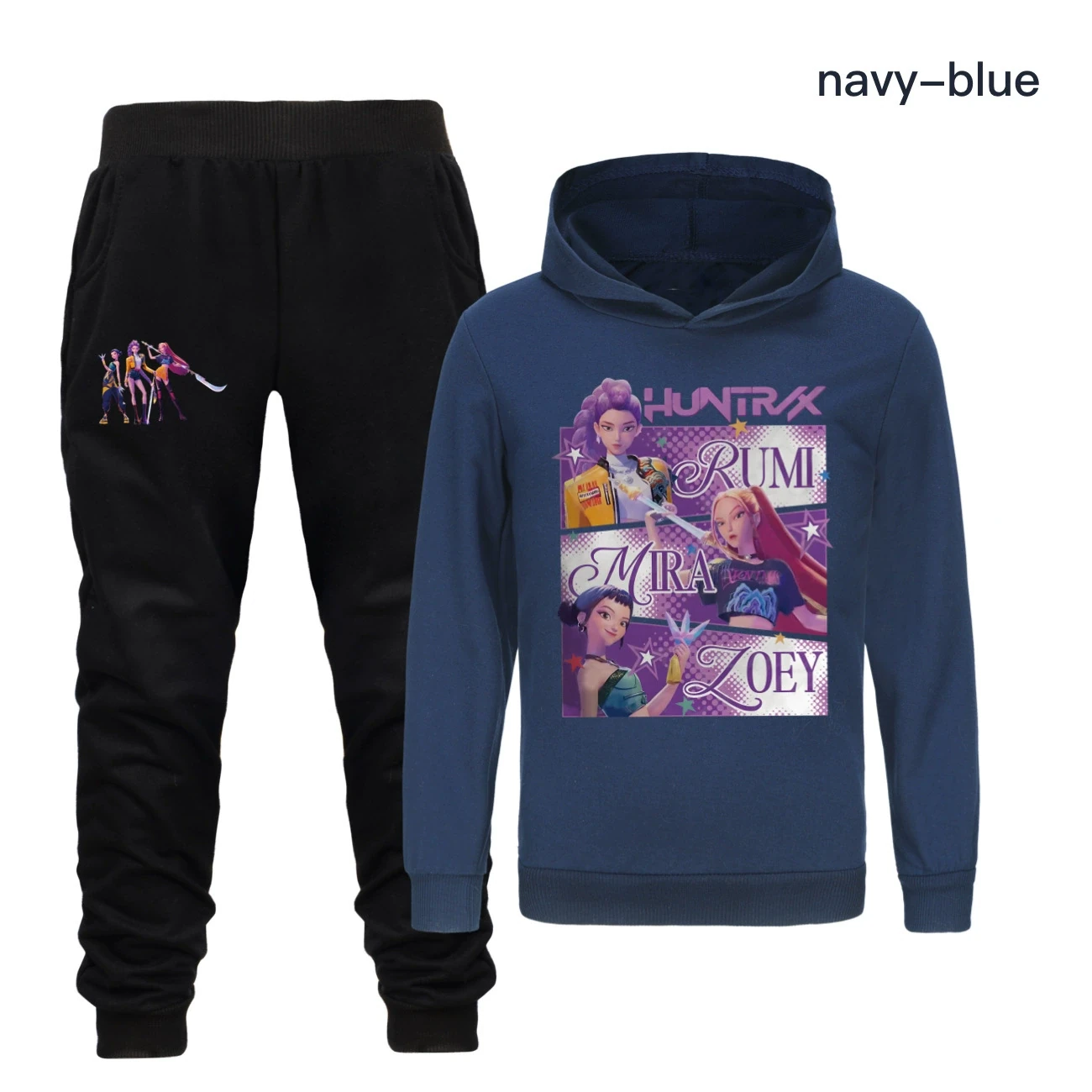 Classic Hoodie & Jogger Set — 4829 Edition 0913, Style 23 · Set · Royal Blue