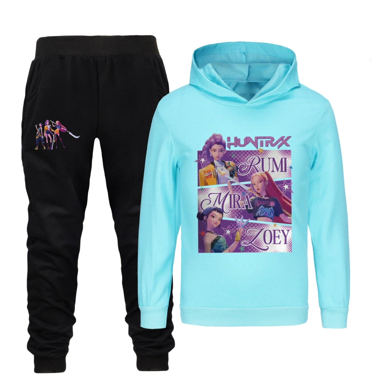 Classic Hoodie & Jogger Set — 4829 Edition 0913, Style 24 · Set · Light Blue