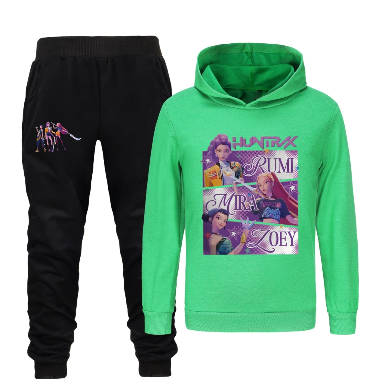 Classic Hoodie & Jogger Set — 4829 Edition 0913, Style 25 · Set · Green