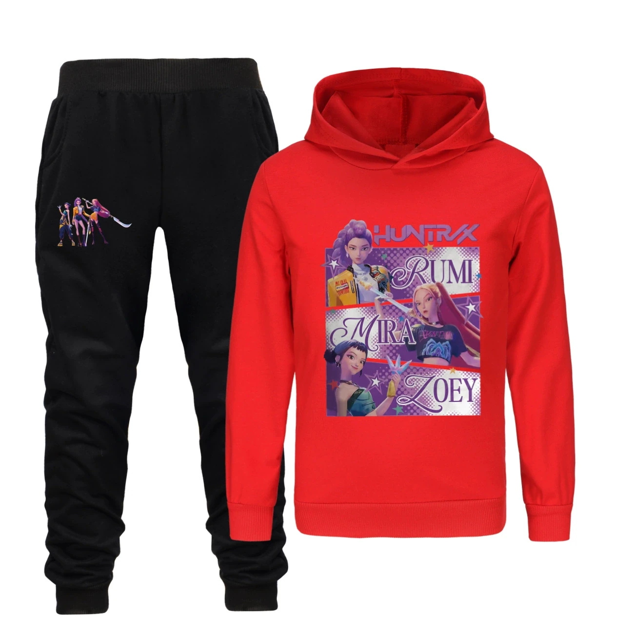 Classic Hoodie & Jogger Set — 4829 Edition 0913, Style 28 · Set · Red
