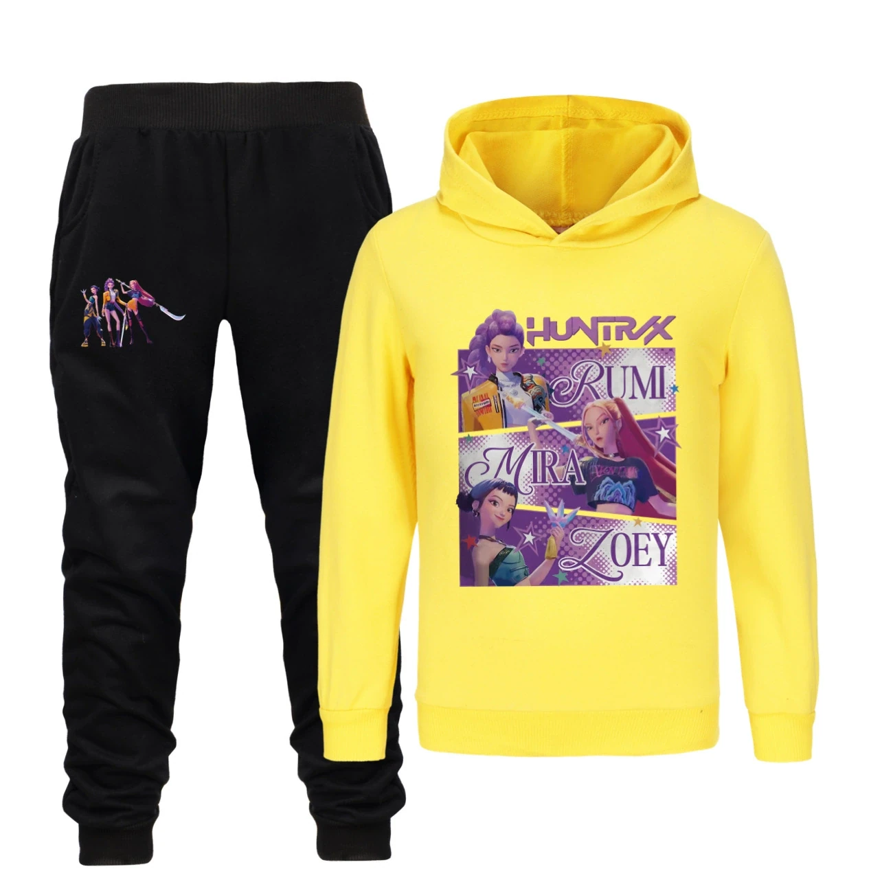 Classic Hoodie & Jogger Set — 4829 Edition 0913, Style 29 · Set · Yellow