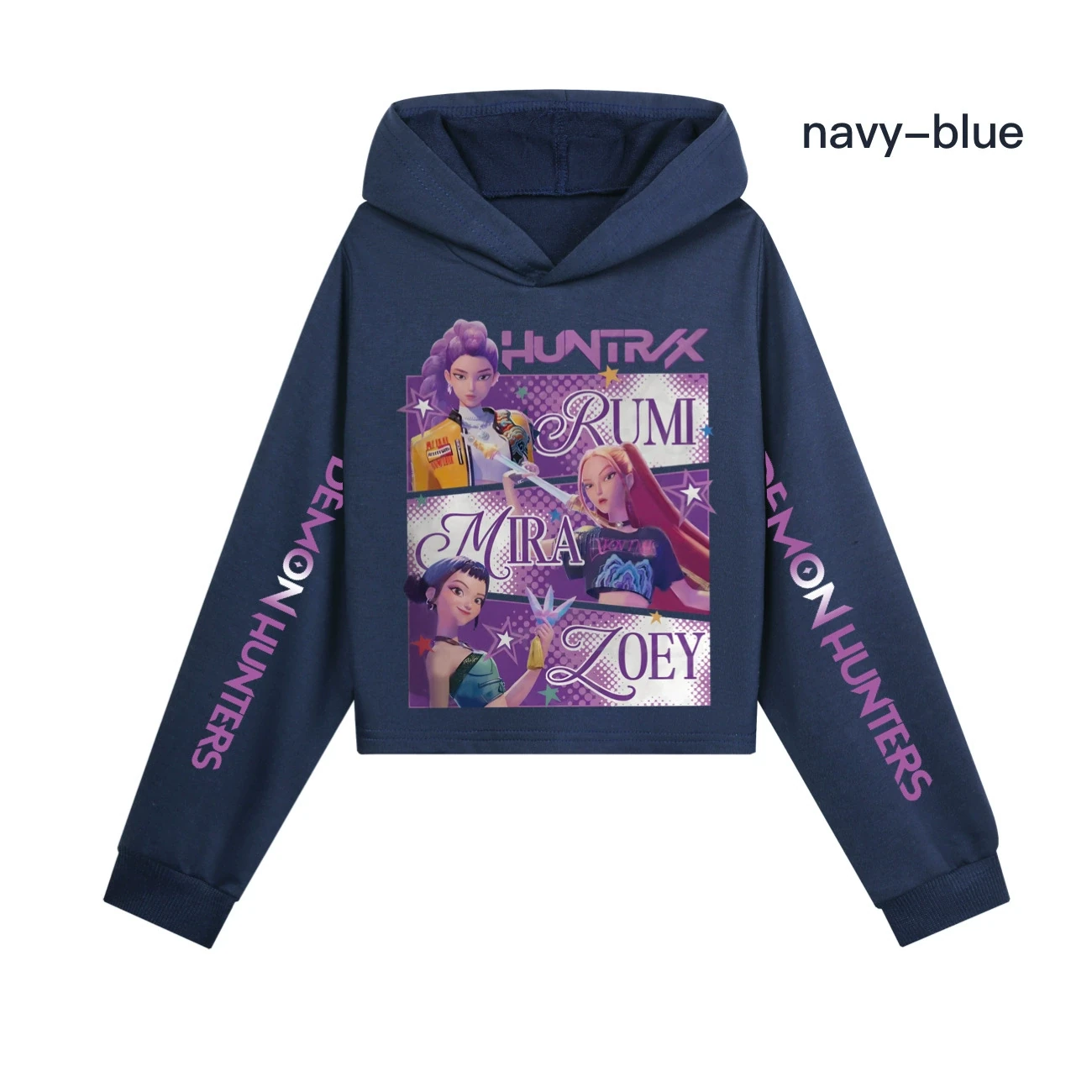 Cropped Sweatshirt Play Set — 4829 Edition 8788, Style 04 · Navy