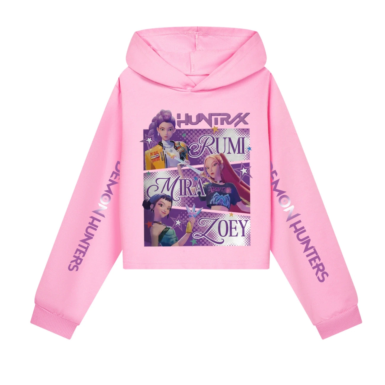 Cropped Sweatshirt Play Set — 4829 Edition 8788, Style 05 · Pink