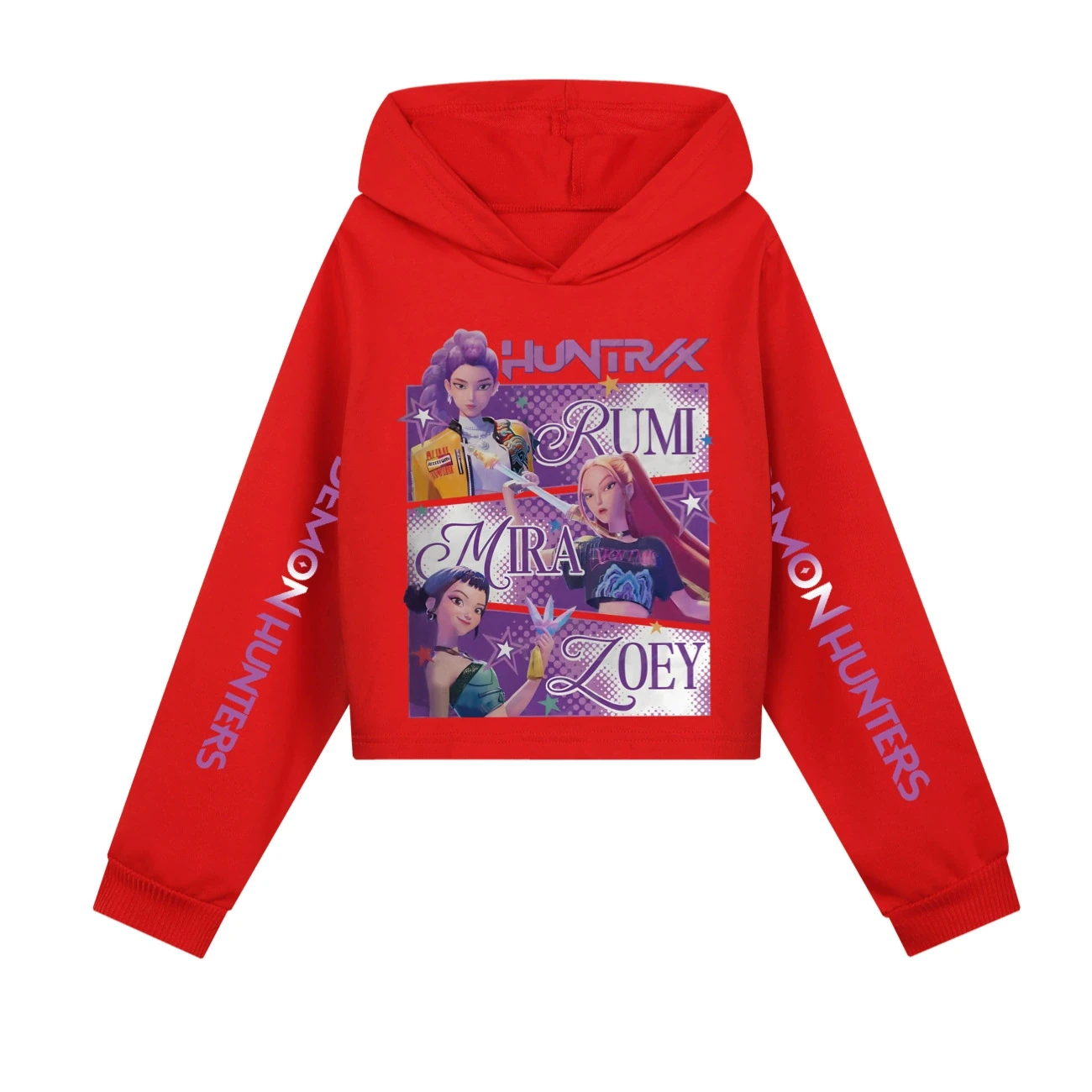 Cropped Sweatshirt Play Set — 4829 Edition 8788, Style 07 · Red