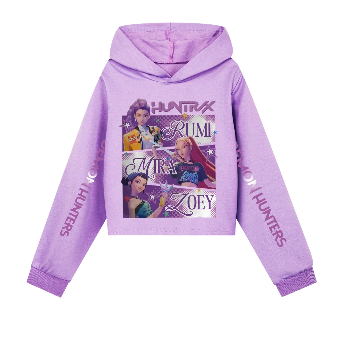 Cropped Sweatshirt Play Set — 4829 Edition 8788, Style 09 · Purple