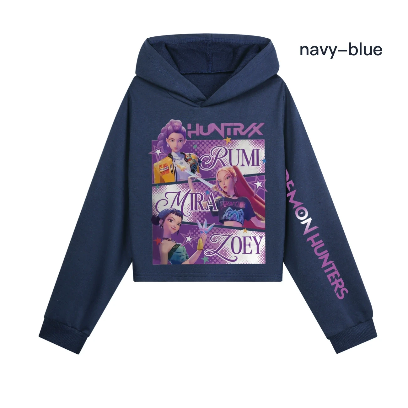 Cropped Sweatshirt Play Set — 4829 Edition 8788, Style 13 · Navy