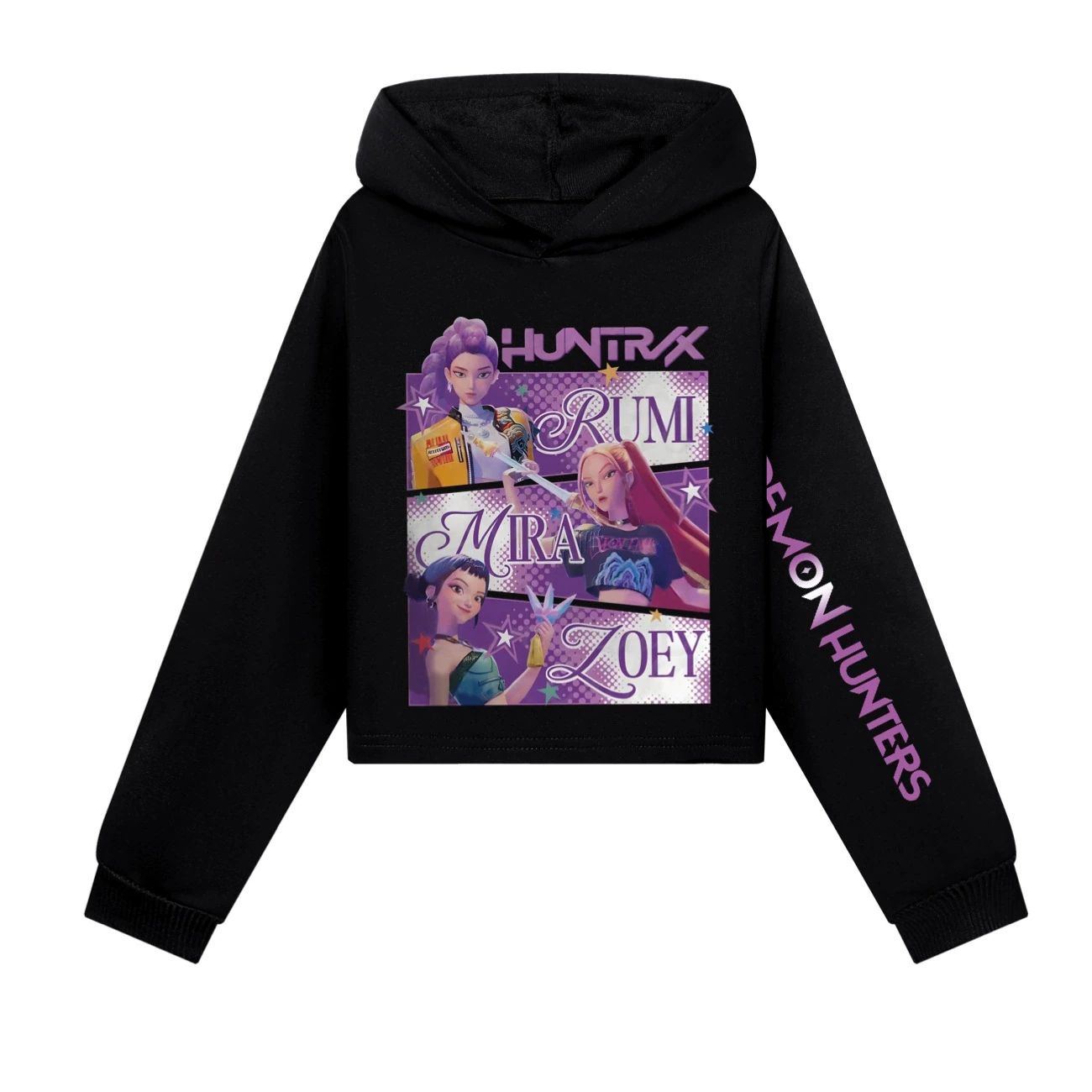 Cropped Sweatshirt Play Set — 4829 Edition 8788, Style 15 · Black