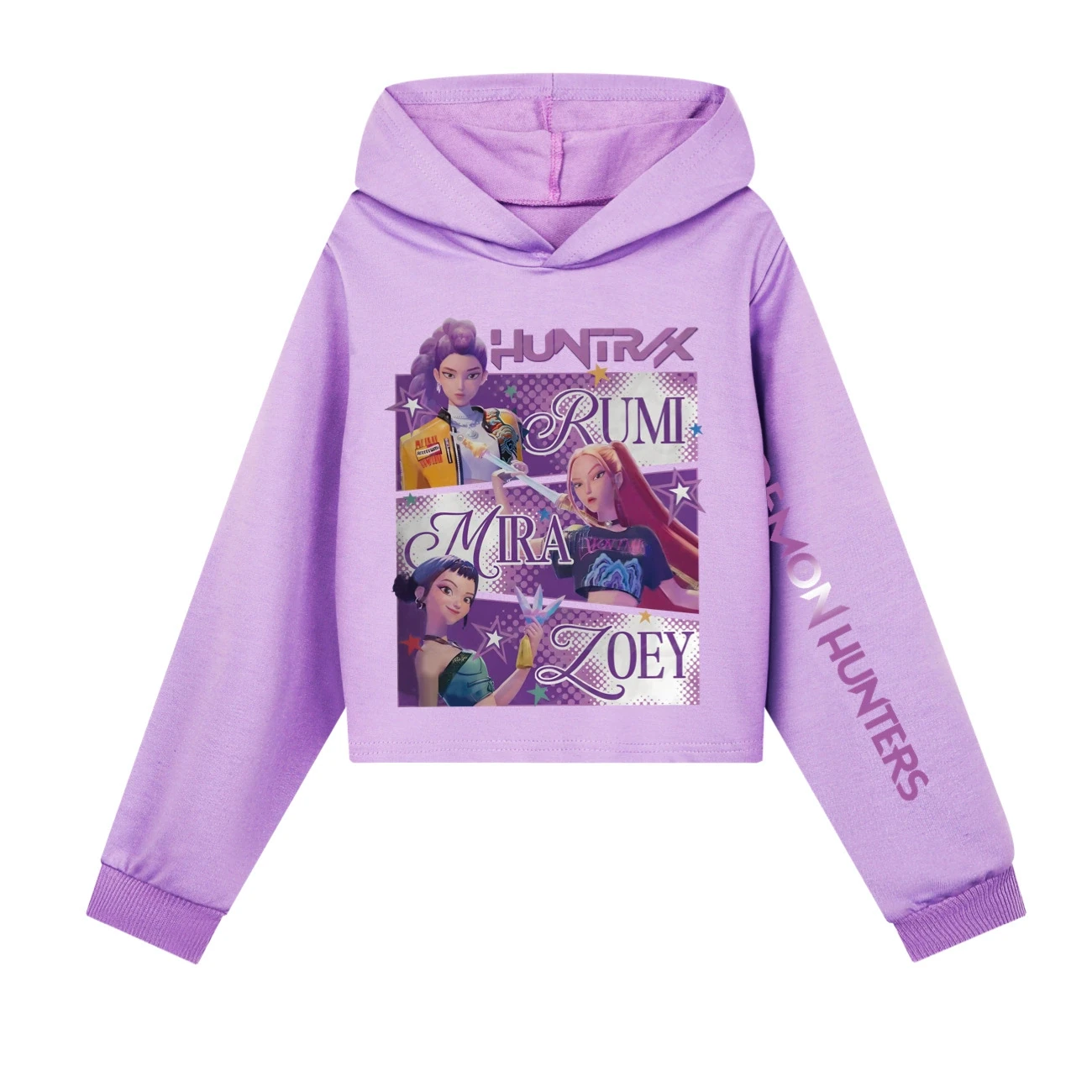Cropped Sweatshirt Play Set — 4829 Edition 8788, Style 18 · Purple
