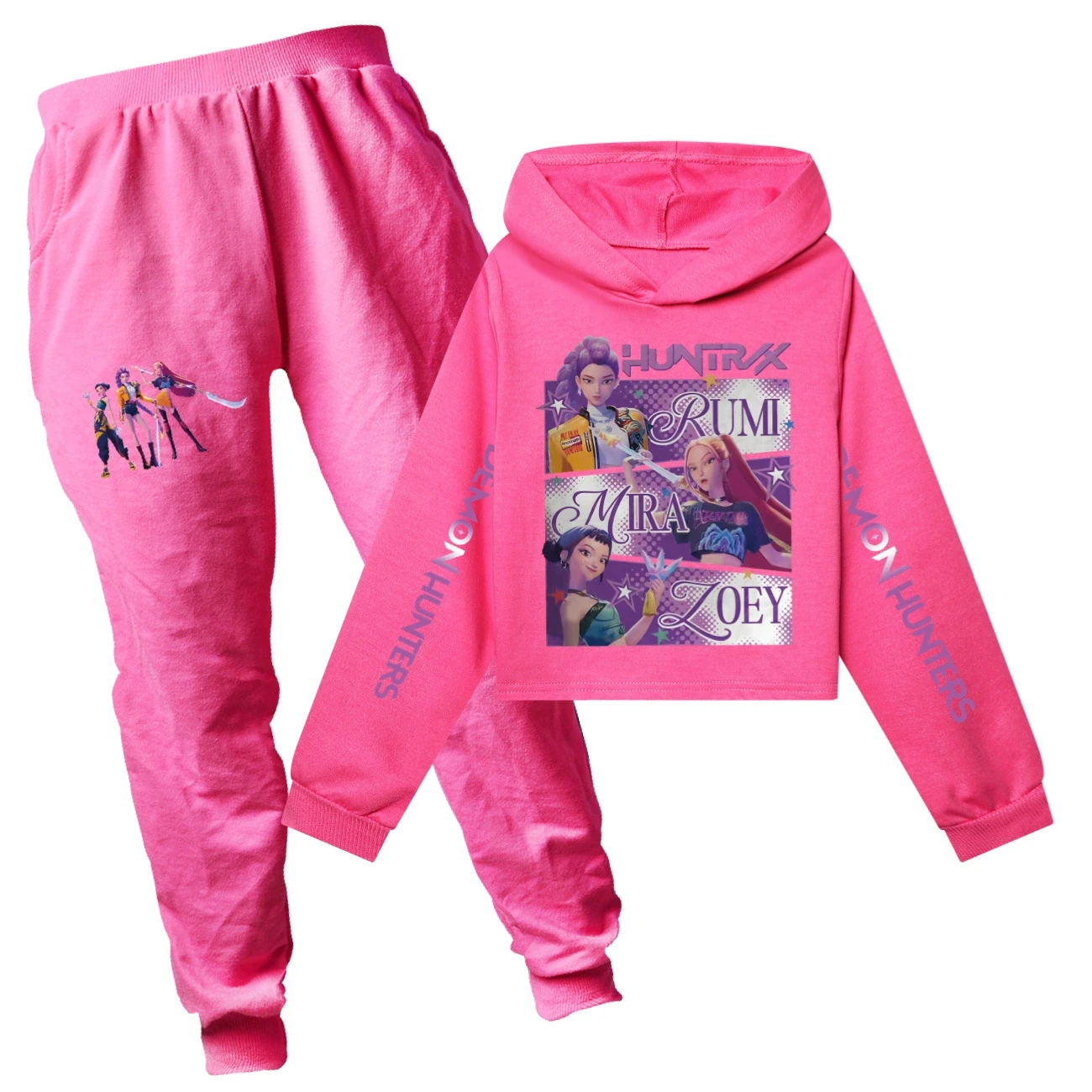 Cropped Sweatshirt Play Set — 4829 Edition 8788, Style 19 · Set · Rose