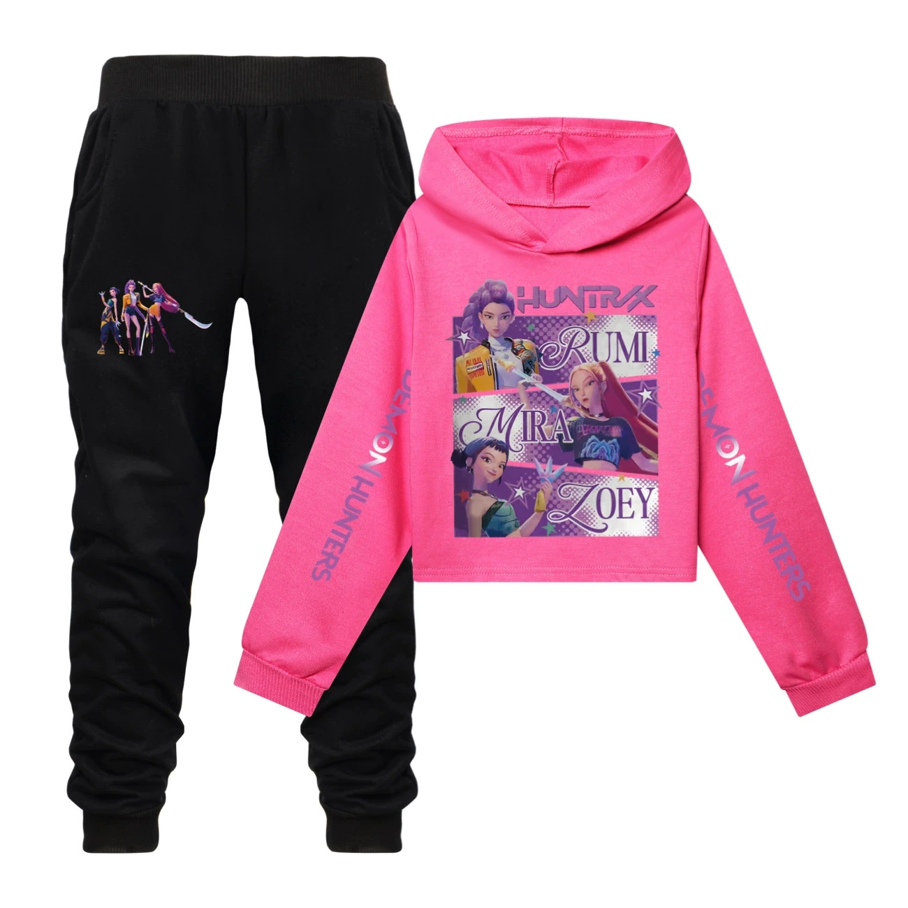Cropped Sweatshirt Play Set — 4829 Edition 8788, Style 24 · Set · Rose