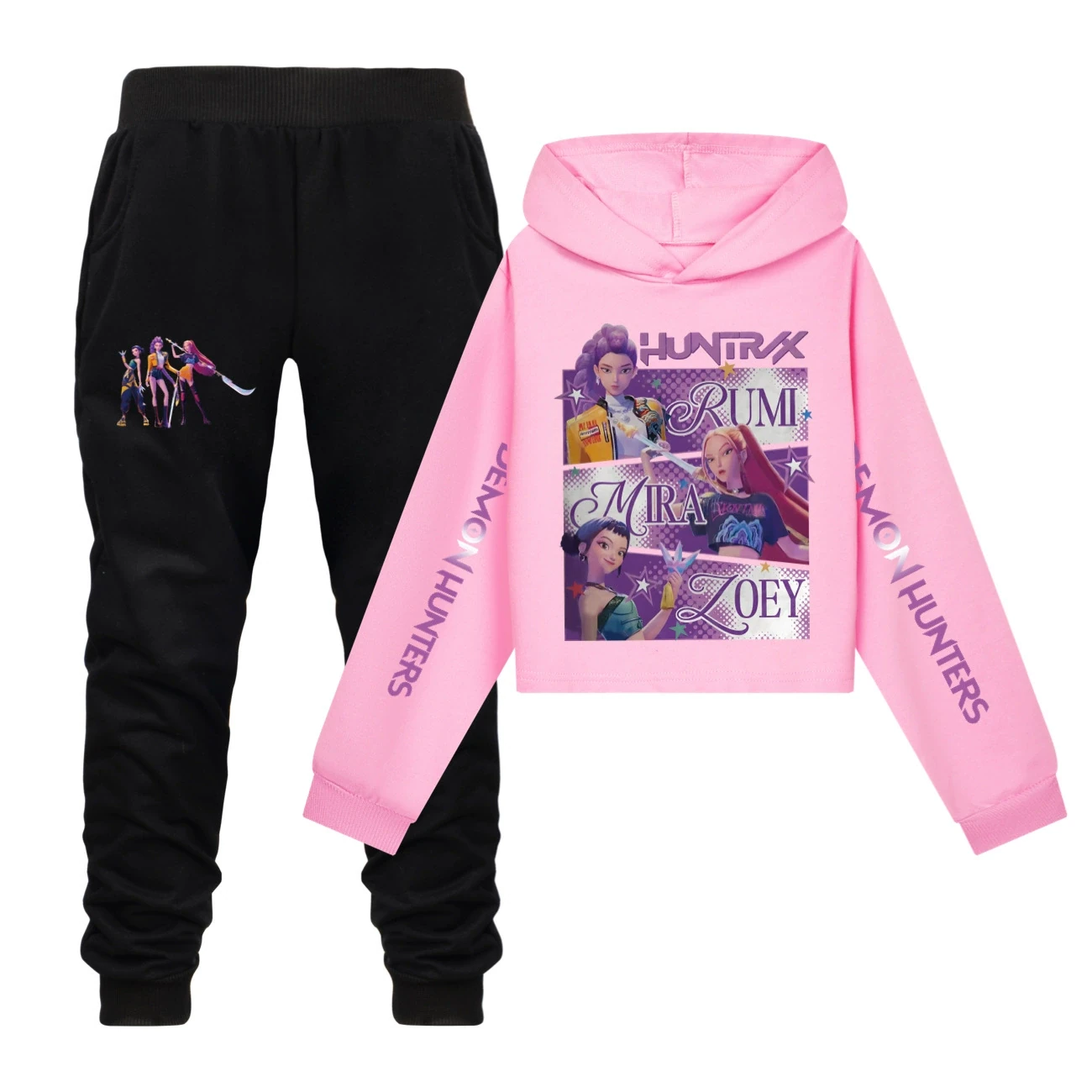 Cropped Sweatshirt Play Set — 4829 Edition 8788, Style 26 · Set · Pink