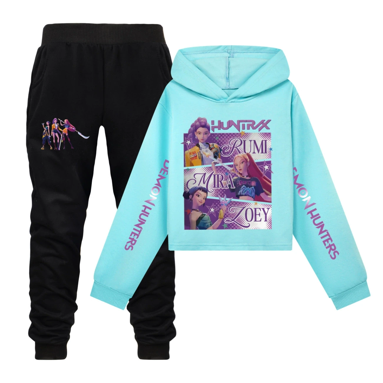 Cropped Sweatshirt Play Set — 4829 Edition 8788, Style 28 · Set · Sky Blue