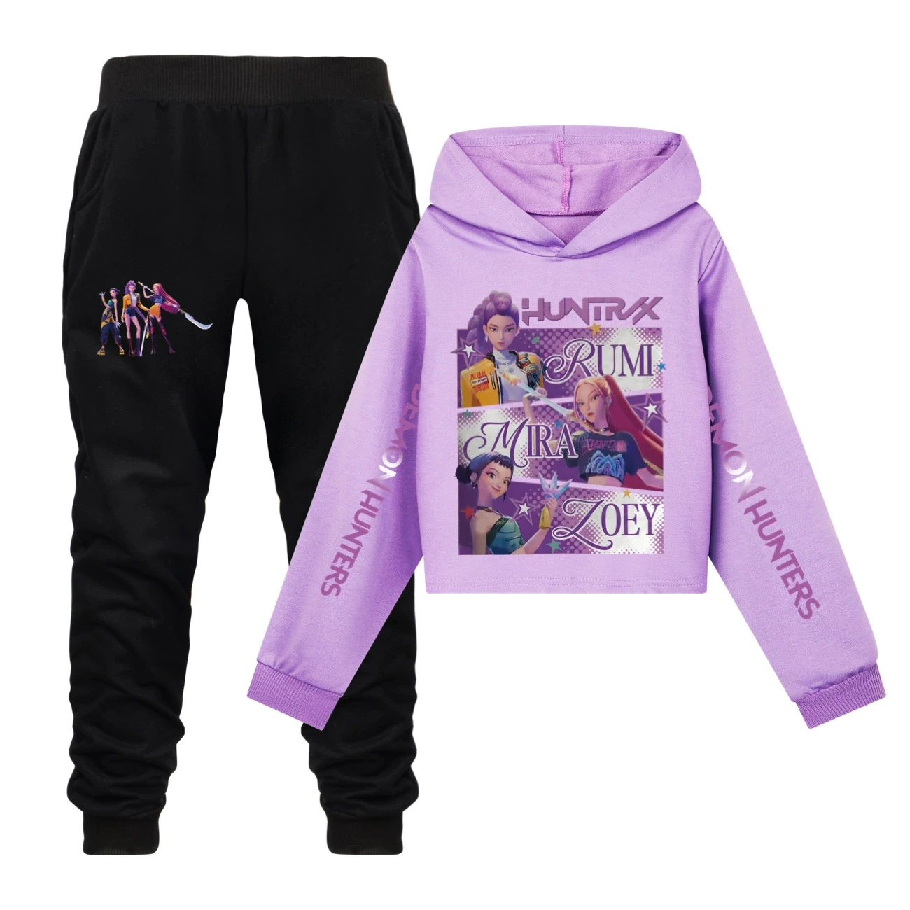Cropped Sweatshirt Play Set — 4829 Edition 8788, Style 29 · Set · Purple