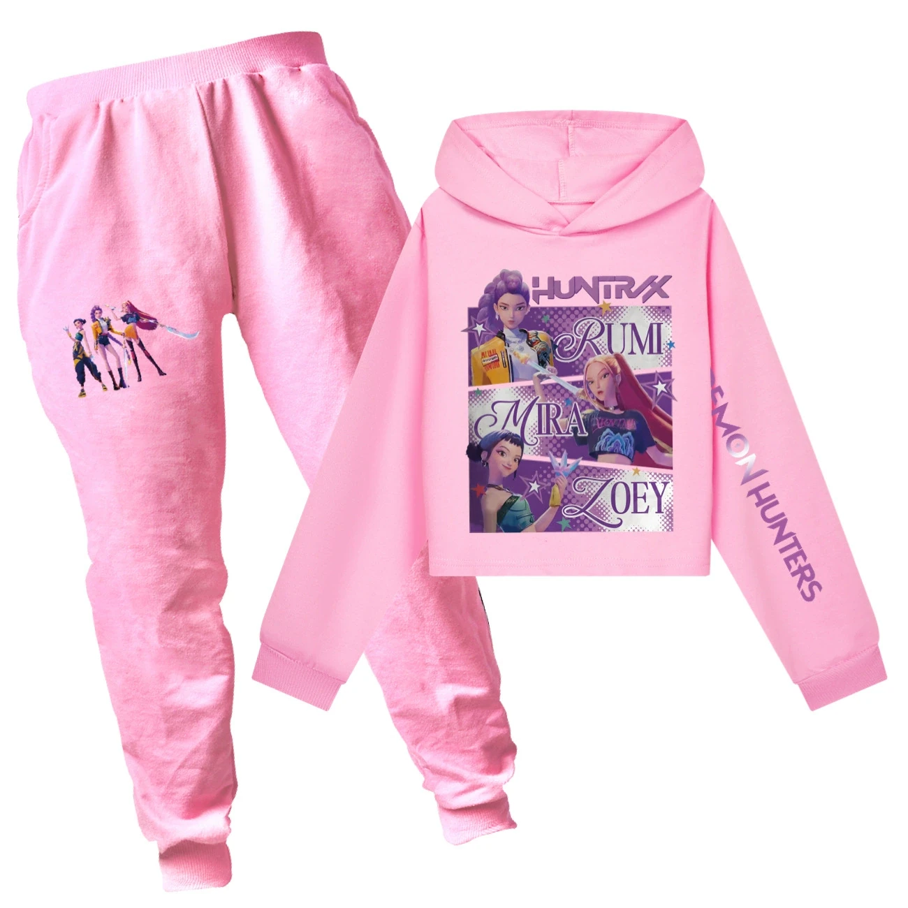 Cropped Sweatshirt Play Set — 4829 Edition 8788, Style 34 · Set · Pink