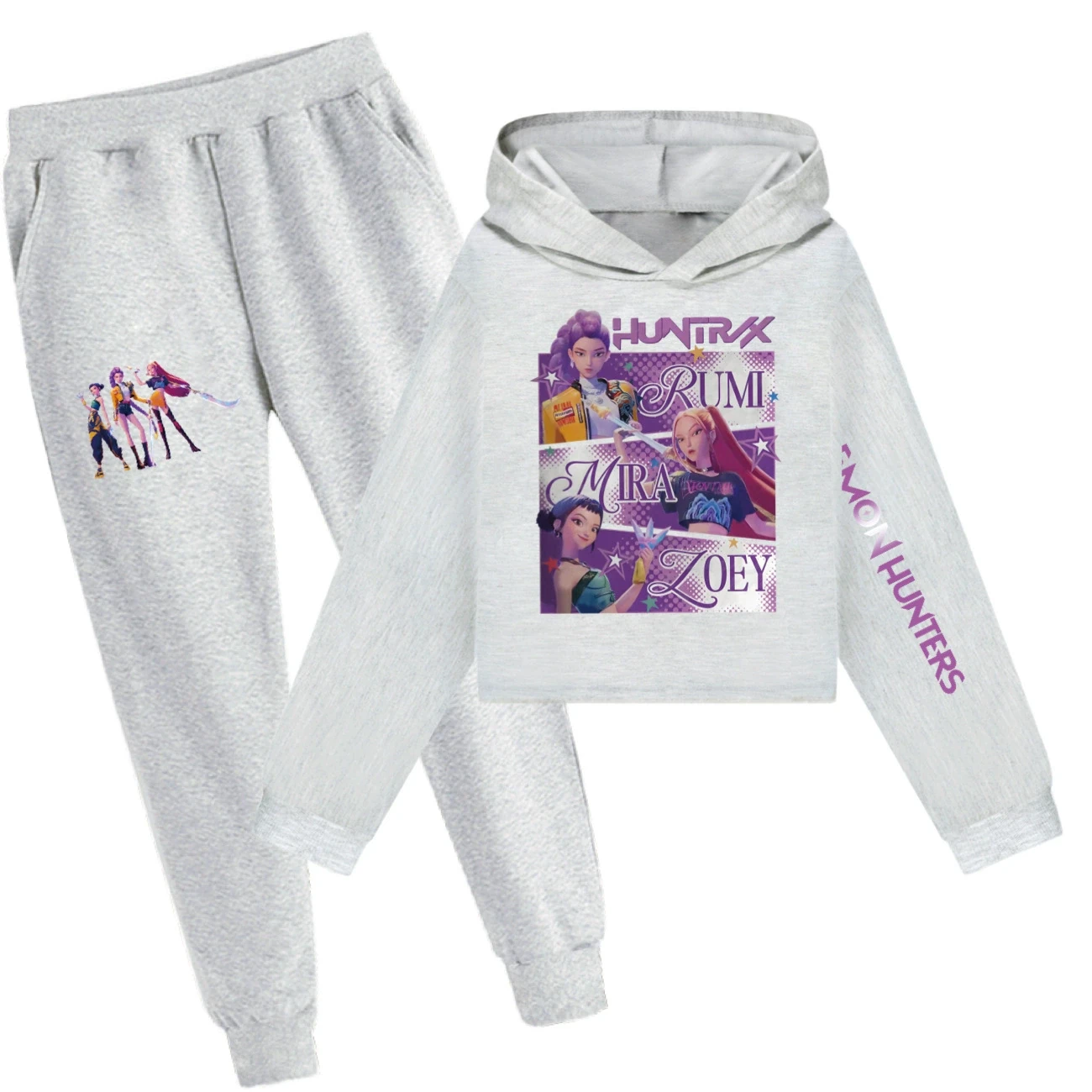 Cropped Sweatshirt Play Set — 4829 Edition 8788, Style 36 · Set · Grey