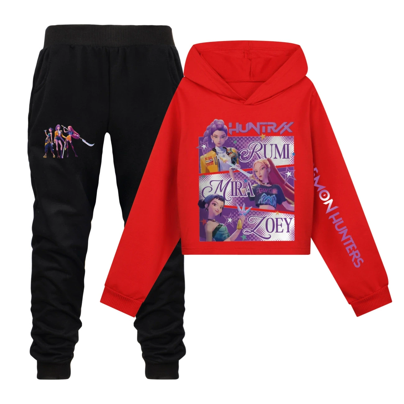 Cropped Sweatshirt Play Set — 4829 Edition 8788, Style 40 · Set · Red