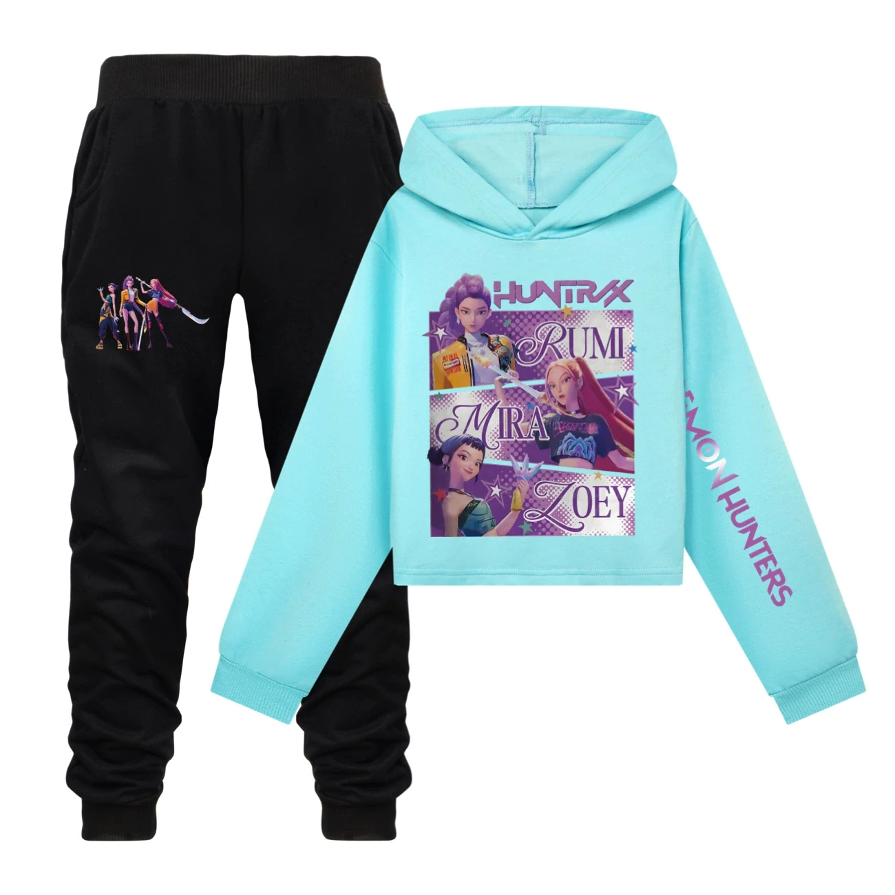 Cropped Sweatshirt Play Set — 4829 Edition 8788, Style 41 · Set · Sky Blue