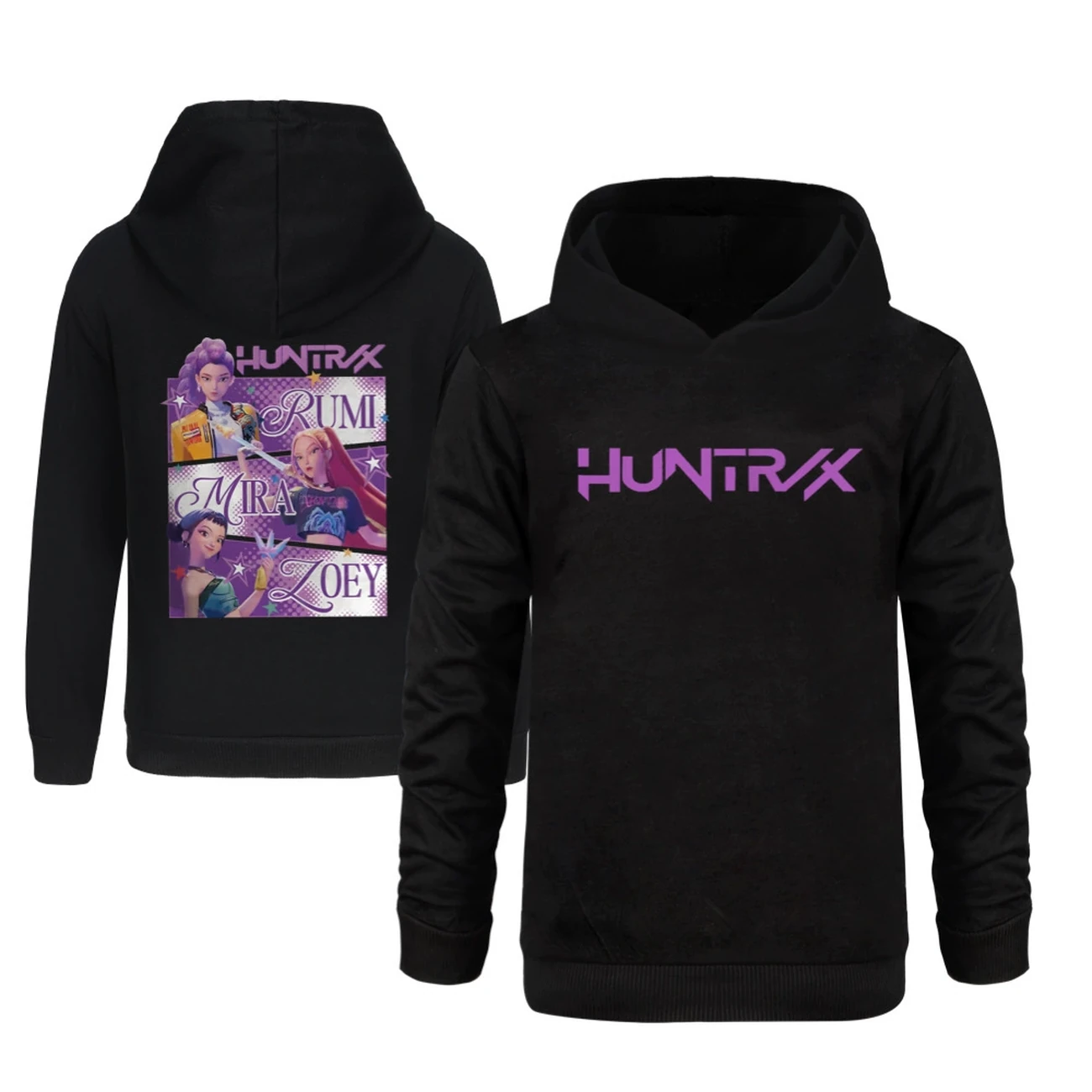 Classic Hoodie & Jogger Set — 4829 Edition 9212, Style 04 · Black
