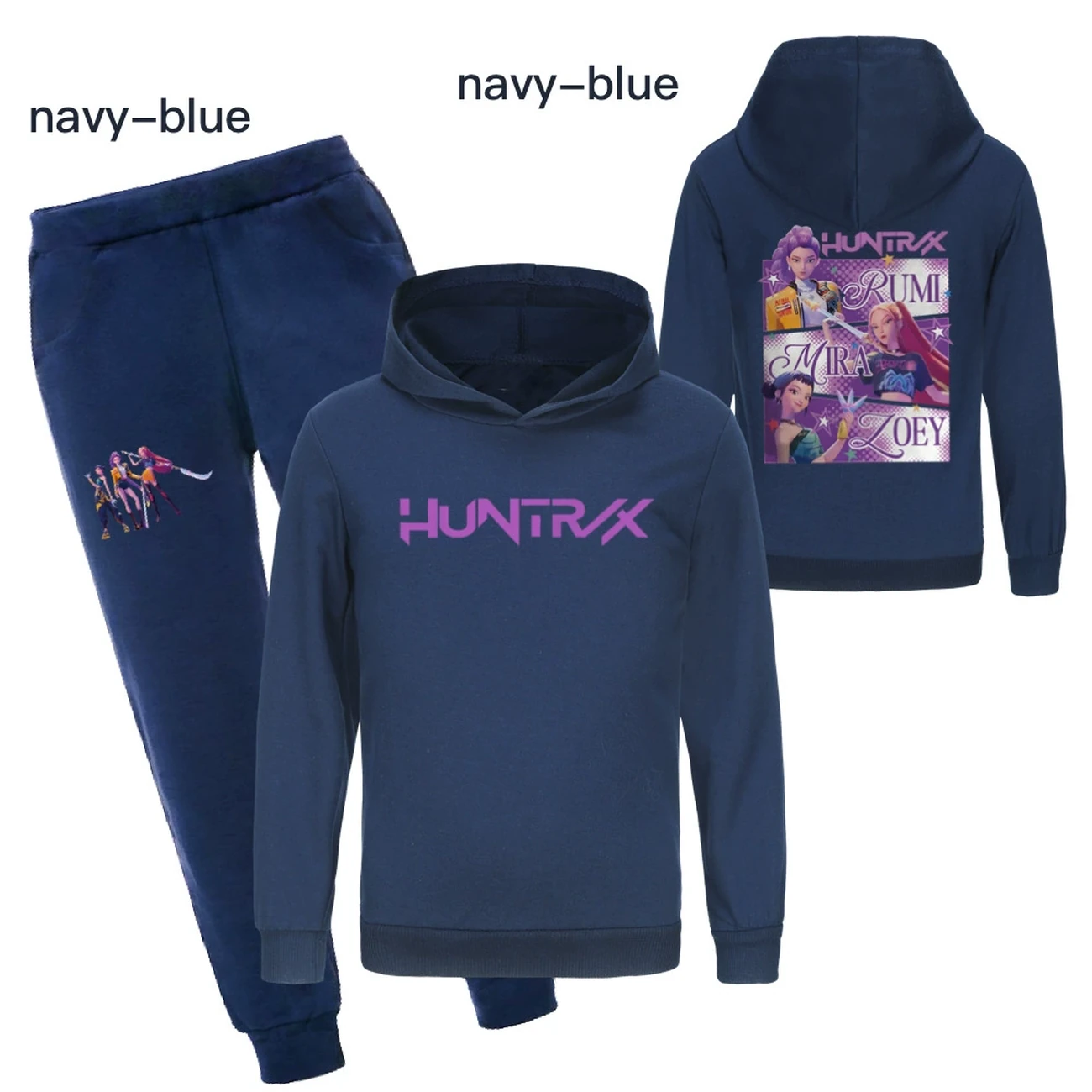 Classic Hoodie & Jogger Set — 4829 Edition 9212, Style 16 · Set · Royal Blue