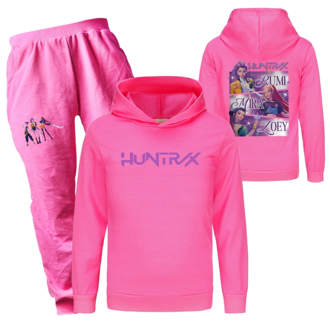 Classic Hoodie & Jogger Set — 4829 Edition 9212, Style 17 · Set · Rose