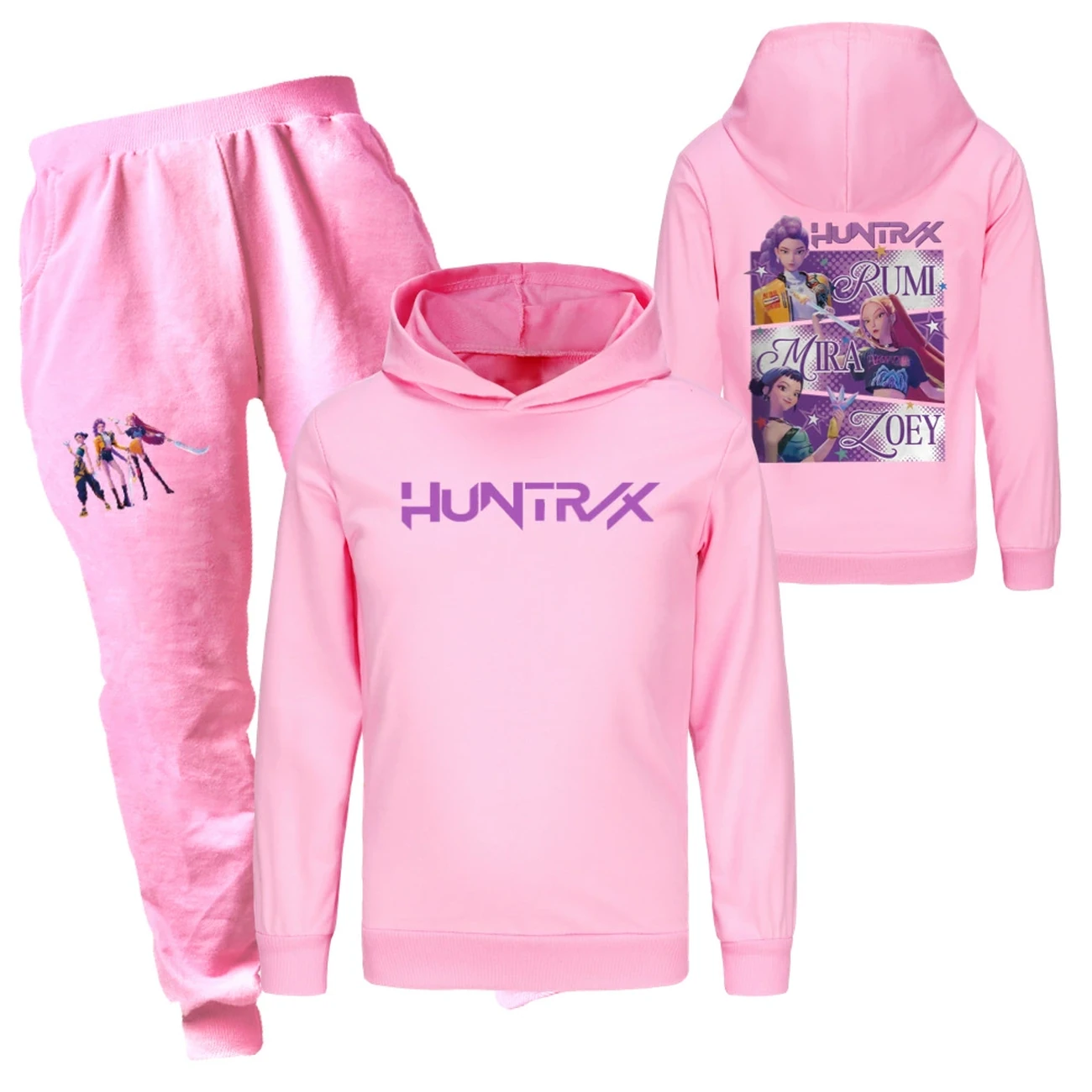 Classic Hoodie & Jogger Set — 4829 Edition 9212, Style 18 · Set · Pink