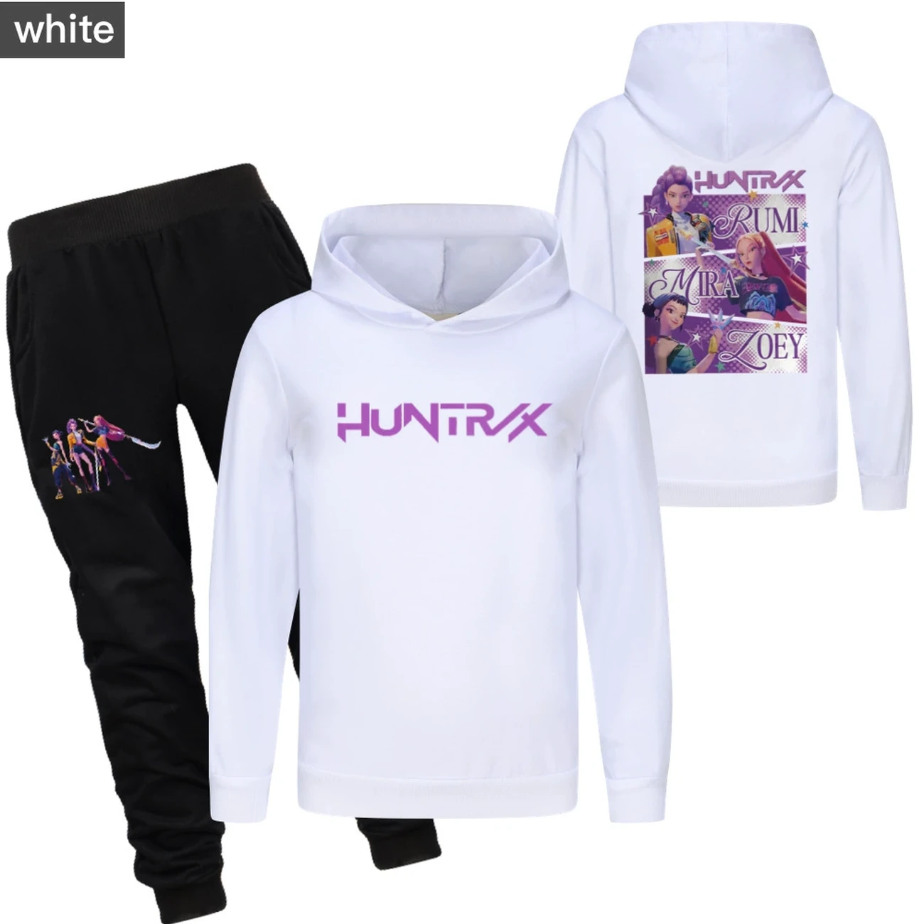 Classic Hoodie & Jogger Set — 4829 Edition 9212, Style 19 · Set · White