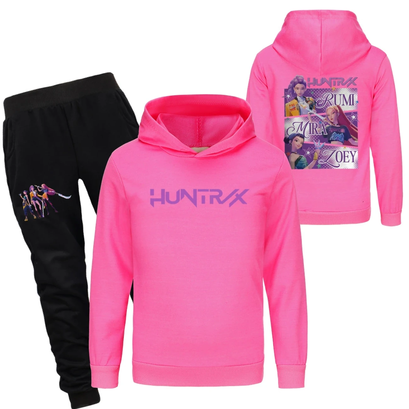 Classic Hoodie & Jogger Set — 4829 Edition 9212, Style 20 · Set · Rose