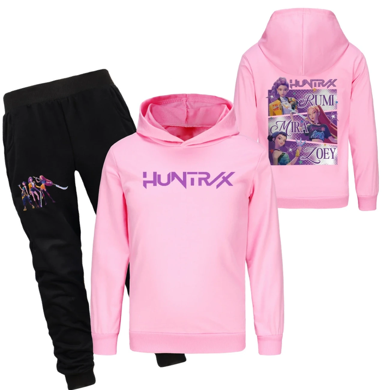 Classic Hoodie & Jogger Set — 4829 Edition 9212, Style 21 · Set · Pink