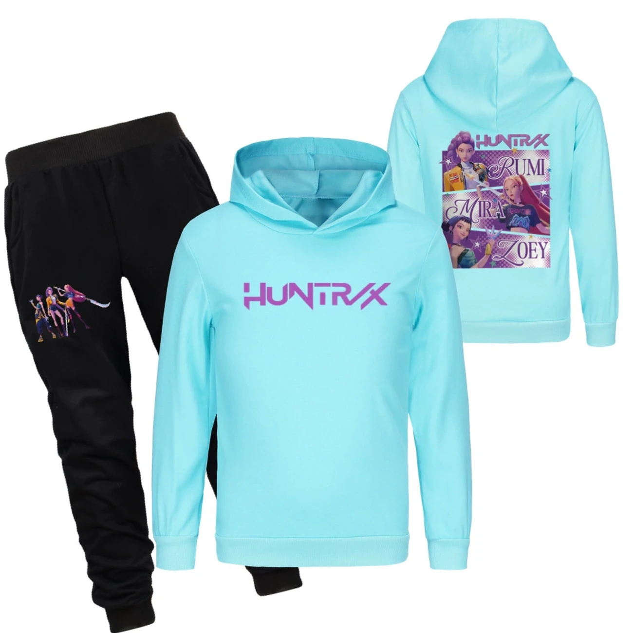Classic Hoodie & Jogger Set — 4829 Edition 9212, Style 24 · Set · Light Blue