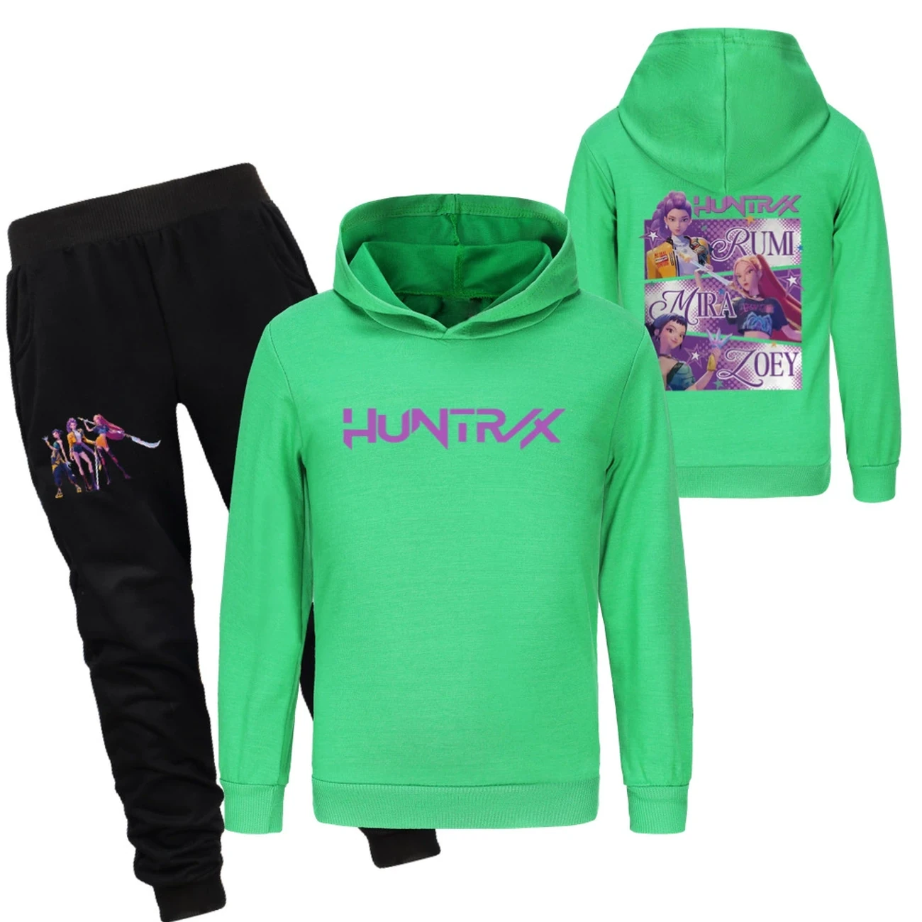 Classic Hoodie & Jogger Set — 4829 Edition 9212, Style 25 · Set · Green