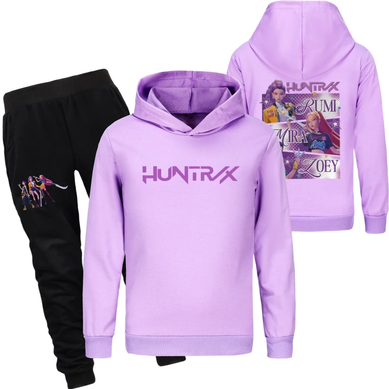 Classic Hoodie & Jogger Set — 4829 Edition 9212, Style 27 · Set · Purple