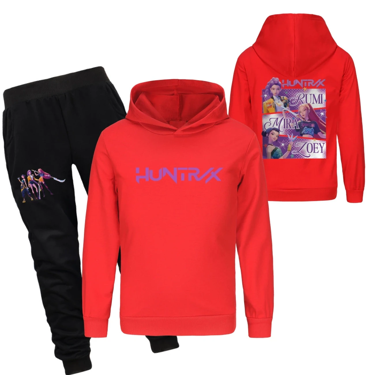 Classic Hoodie & Jogger Set — 4829 Edition 9212, Style 28 · Set · Red