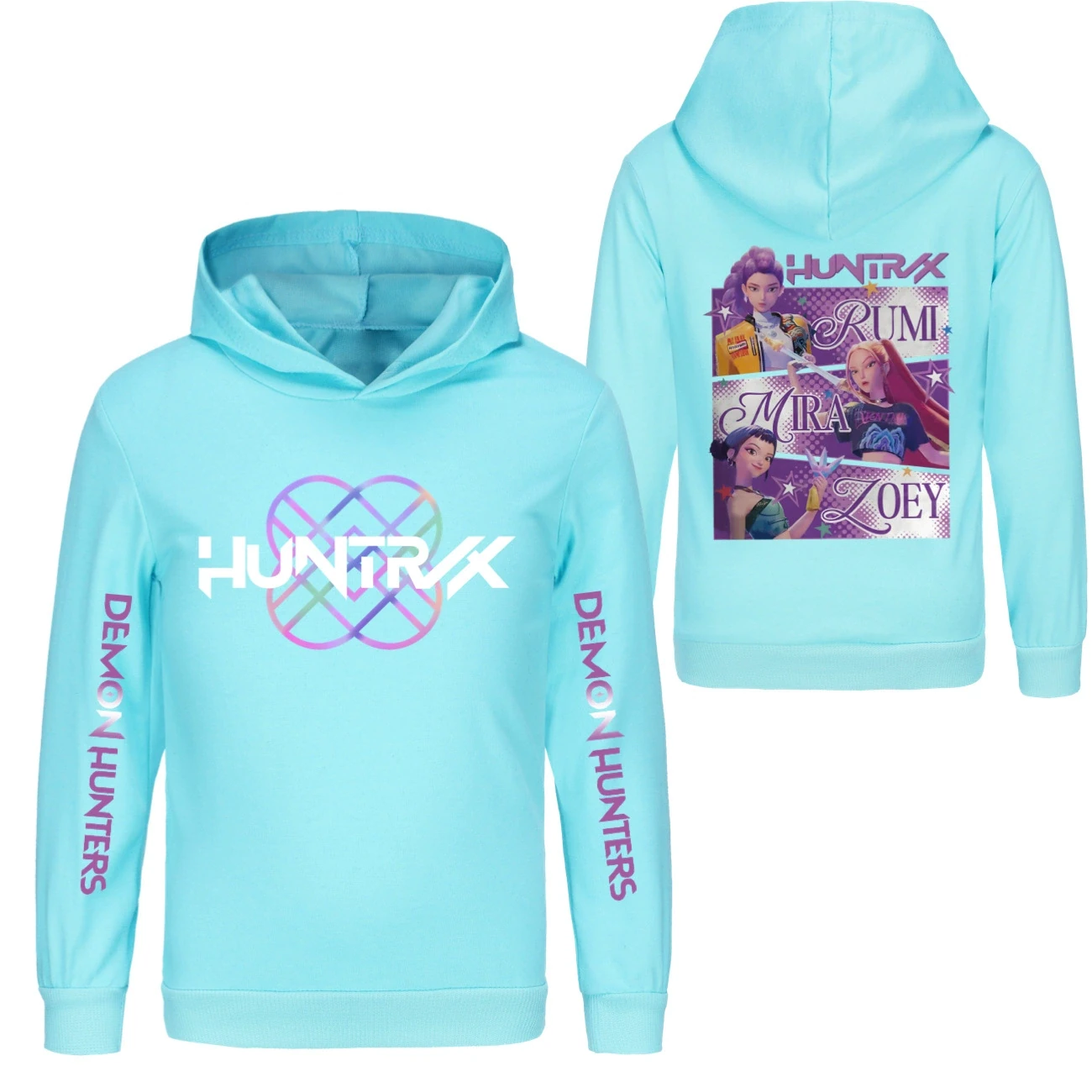 Classic Hoodie & Jogger Set — 4829 Edition 9616, Style 01 · Light Blue
