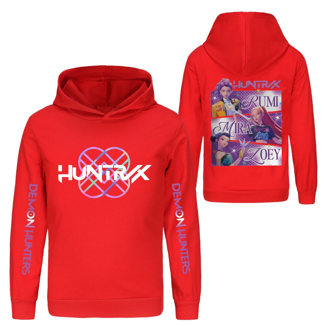 Classic Hoodie & Jogger Set — 4829 Edition 9616, Style 03 · Red