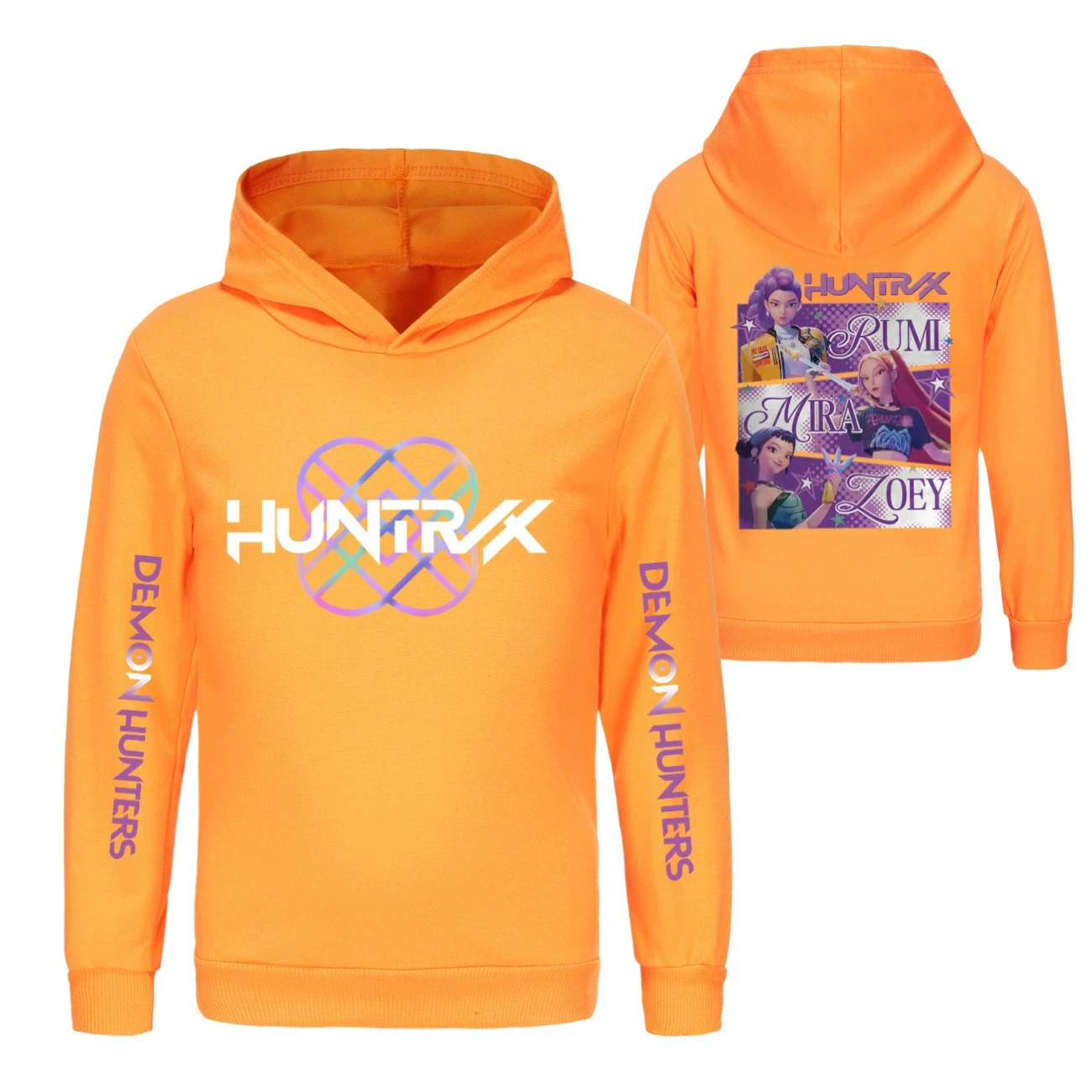 Classic Hoodie & Jogger Set — 4829 Edition 9616, Style 08 · Orange