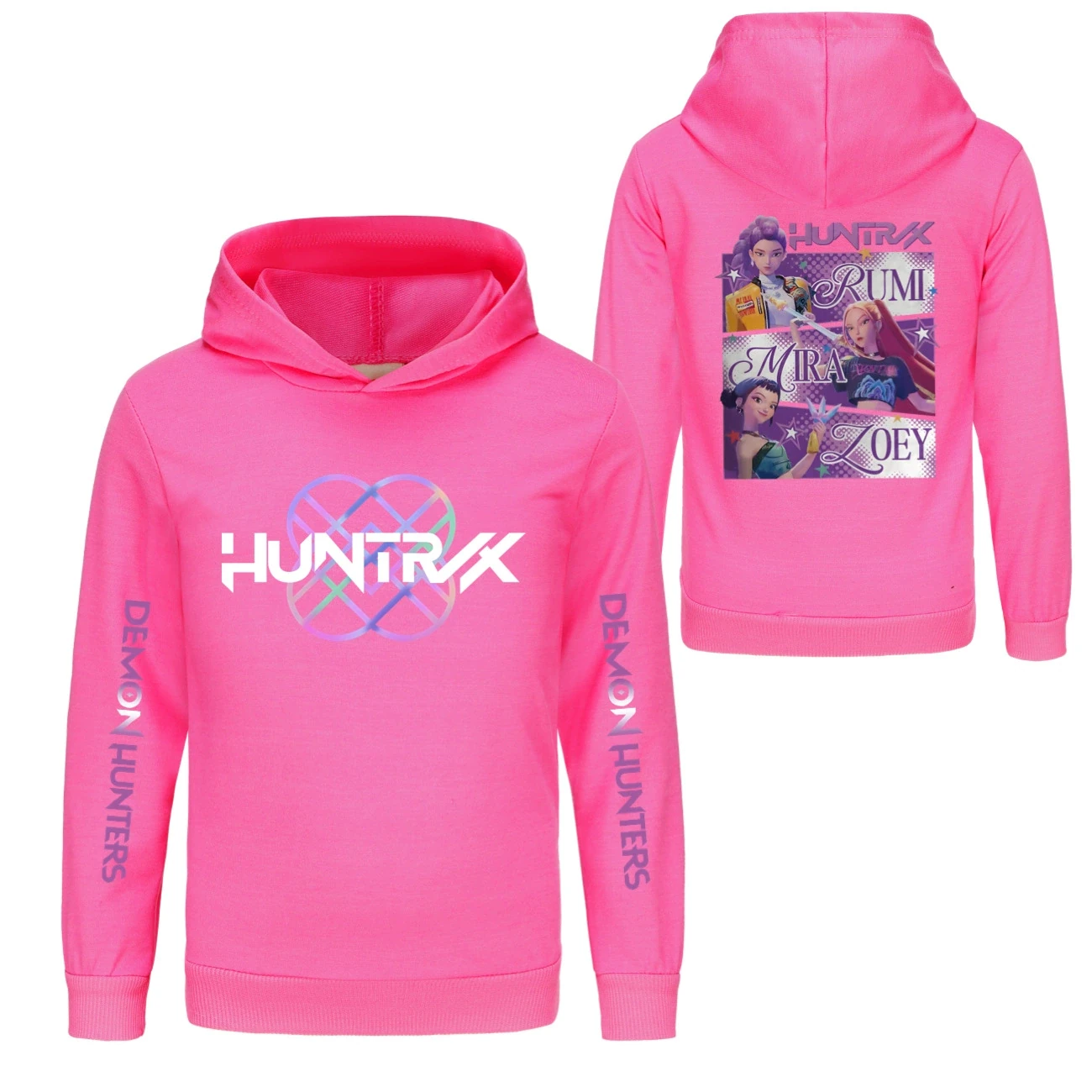 Classic Hoodie & Jogger Set — 4829 Edition 9616, Style 11 · Rose