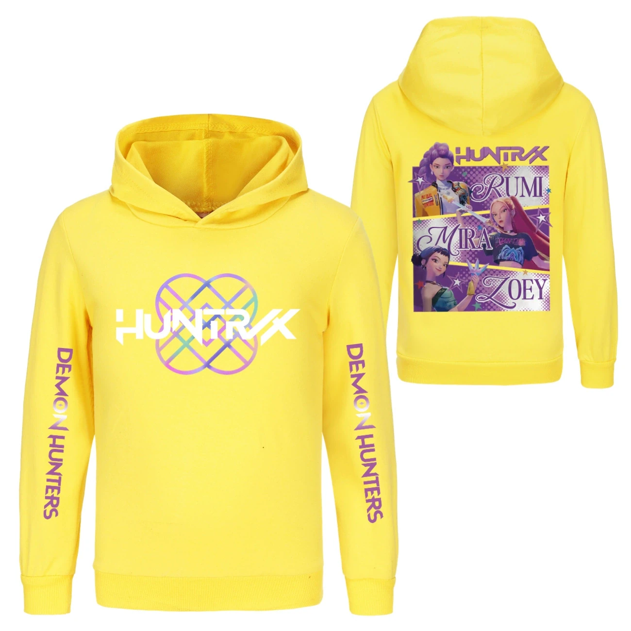 Classic Hoodie & Jogger Set — 4829 Edition 9616, Style 12 · Yellow